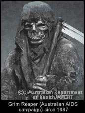 Australian Grim Reaper advert